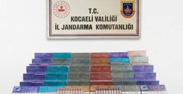 620 Bin TL Değerinde Kaçak Elektronik Sigara Tütünü Ele Geçirildi