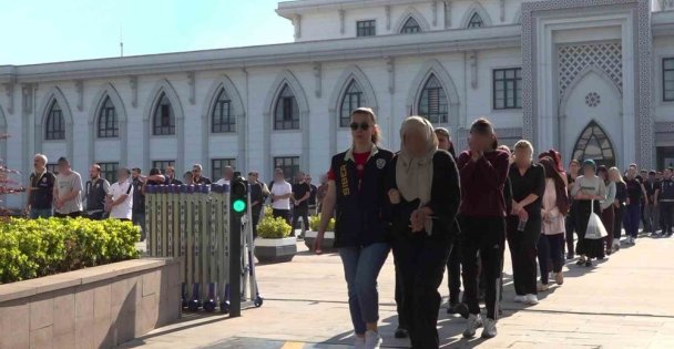 6,6 milyar liralık para trafiğinin 119 şüphelisi adliyeye sevk edildi