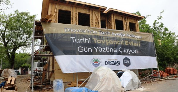 700 yıllık tarihi Tavşancıl Evleri yenileniyor