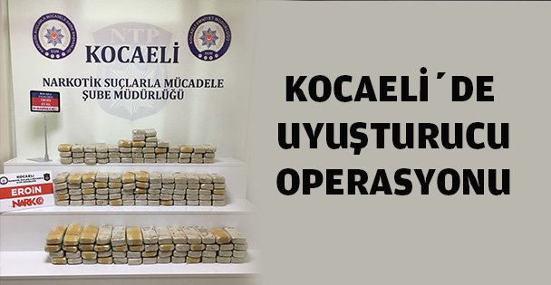 85 kilogram uyuşturucu ele geçirildi
