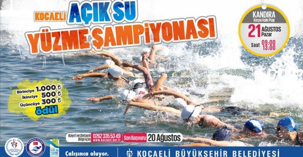 Açıksu Yüzme Yarışı Kerpe'de yapılacak