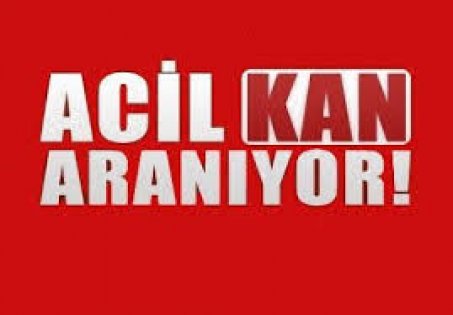 Acil kan ihtiyacı
