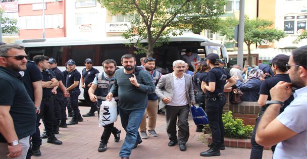 Adliyeye sevk edildiler!