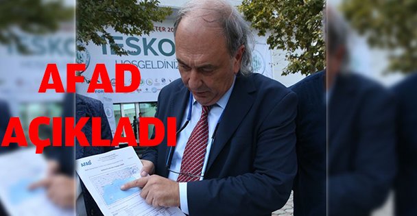 AFAD Deprem Dairesi Başkanı Nurlu: Tedbirli olmak zorundayız