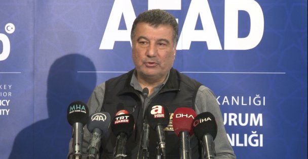 AFAD Deprem ve Risk Azaltma Genel Müdürü Tatar: 