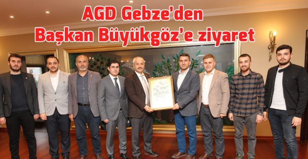 AGD Gebze'den Başkan Büyükgöz'e ziyaret