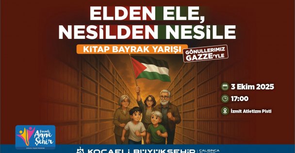 Aileler yarışacak, barış mesajları Gazzeye ulaşacak
