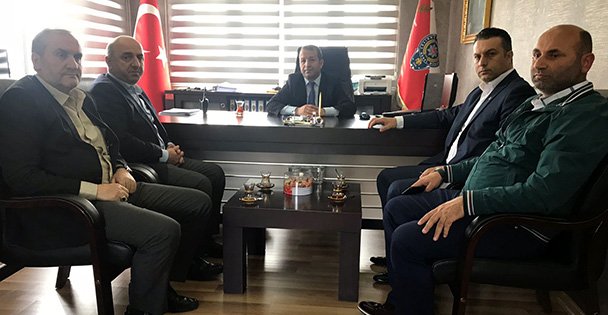 AK Darıca'dan Emniyet'e seçim güvenliği ziyareti