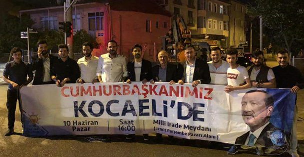 AK Gebze'de Erdoğan seferberliği