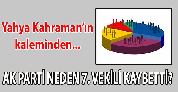 AK Parti  7. vekili neden kaybetti?