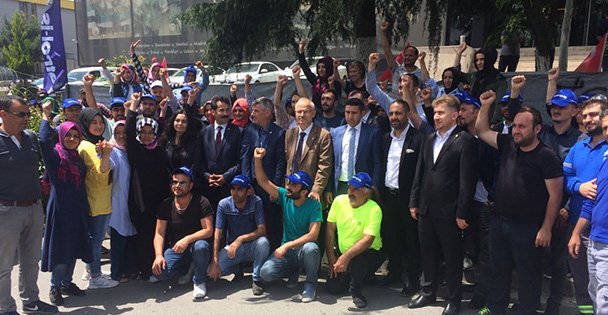 AK Parti Gebze'den Flormar işçilerine ziyaret