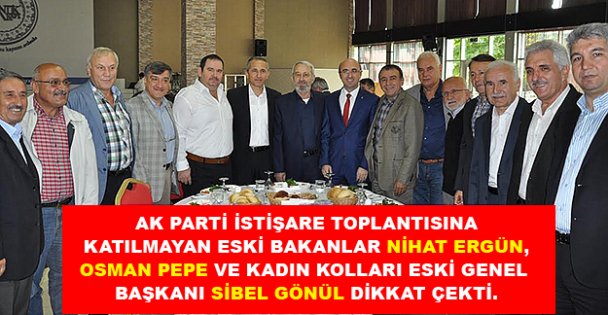 AK Parti istişare kurulu toplandı