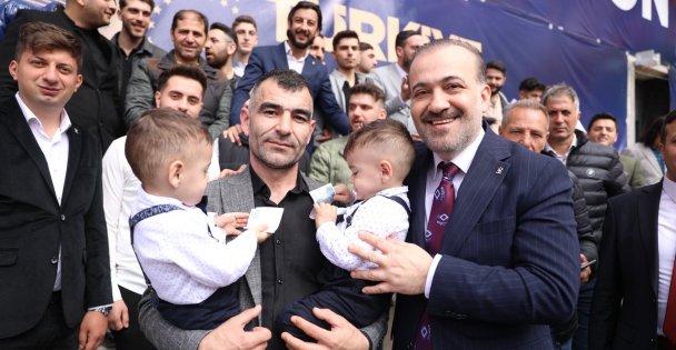 AK Parti'de 12 ilçede bayramlaşma