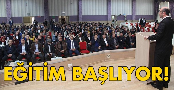 AK Parti'de eğitim başlıyor!