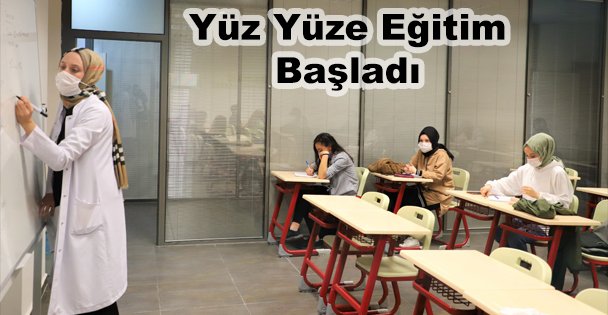 Akademi Lise'lerde Yüz Yüze Eğitim Başladı