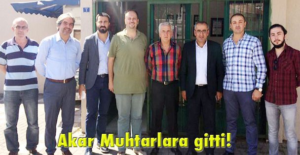 Akar Muhtarlara gitti!