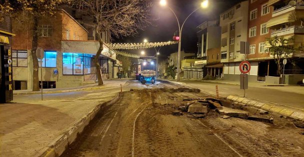 Akşemsettin Caddesi Asfaltlandı