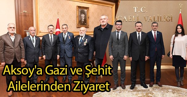 Gazi ve Şehit Ailelerinden Ziyaret