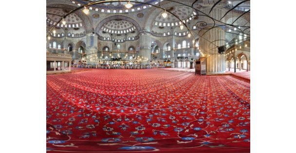 Alev Almaz ve Hijyenik Sönmez Halıdan Sağlıklı İbadet Alanları