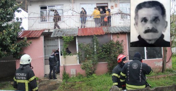 Alevlerin arasında kalan yaşlı adam hayatını kaybetti