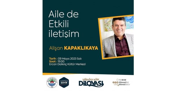 Alişan Kapaklıkaya Dilovası'nda Seminer Verecek