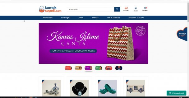 Alışverişin yeni adresi komeksepeti.com