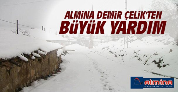Almina Demir Çelik'ten Büyük Yardım