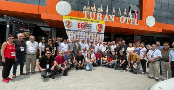 Anadolu Basını Düzcede Buluştu