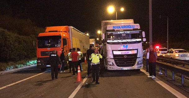 ANADOLU OTOYOLUN'DA ZİNCİRLEME KAZA