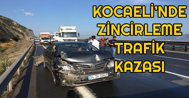 Anadolu Otoyolu'nda Zincirleme Trafik Kazası