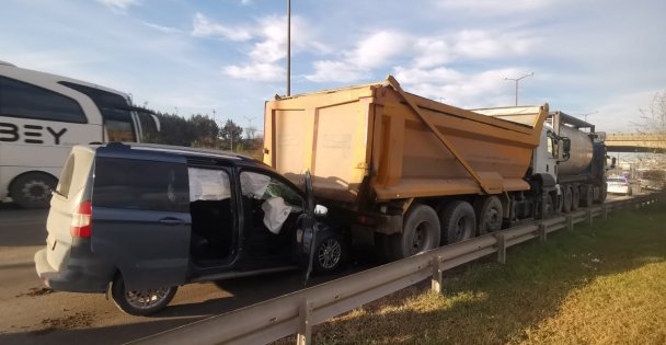 Anadolu Otoyolu'ndaki Zincirleme Trafik Kazasında 2 Kişi Yaralandı