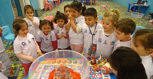 Anaokulu Üniversitesi'nde eğlenceli dersler