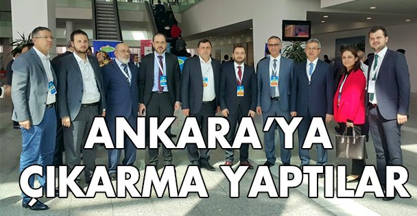 Ankara'ya çıkarma yaptılar