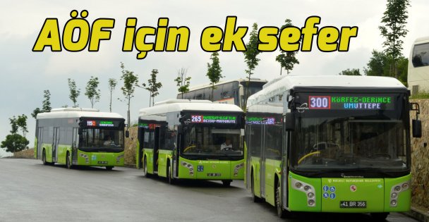 AÖF için ek sefer