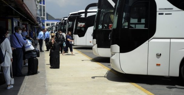 Ara tatil öncesi otobüs biletine ilgi yüzde 115 arttı