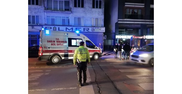 Aracın Çarptığı Yaya Ağır Yaralandı