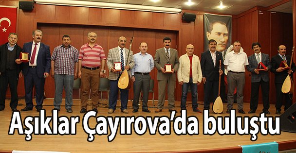Aşıklar Çayırova'da buluştu