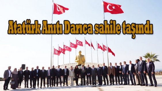 Atatürk Anıtı Darıca sahile taşındı