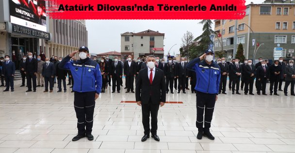 Atatürk Dilovası'nda Törenlerle Anıldı