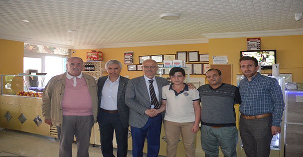 Ayar, Köşklüçeşme esnafıyla buluştu