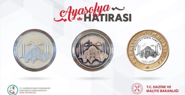 Ayasofya-i Kebir'e özel para basıldı