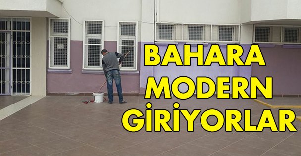 Bahara modern giriyorlar