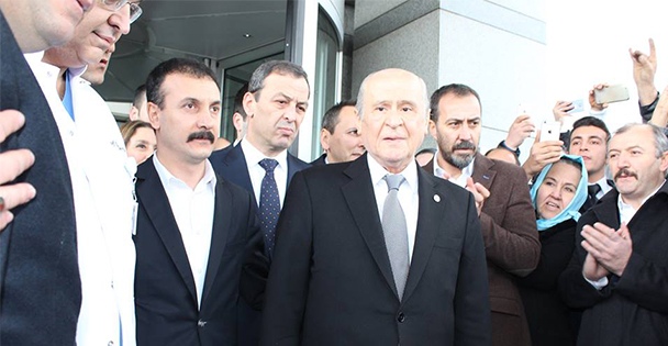 Bahçeli Gebze'den taburcu oldu!