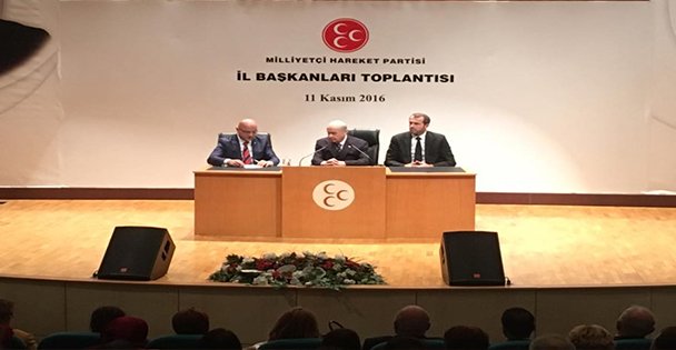 Bahçeli Teşkilatları uyardı!