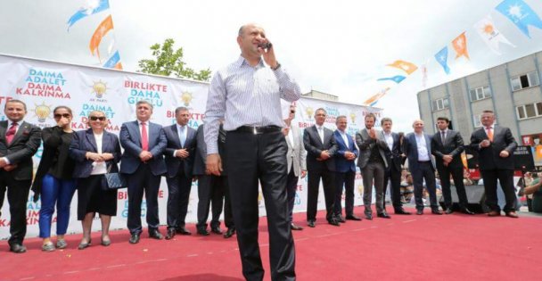 Bakan Işık Gebze mitinginde konuştu