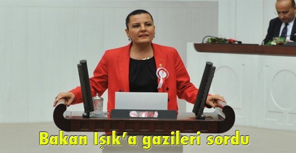 Bakan Işık'a gazileri sordu