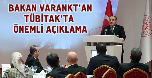 Bakan Varank'tan TÜBİTAK'ta önemli açıklama!