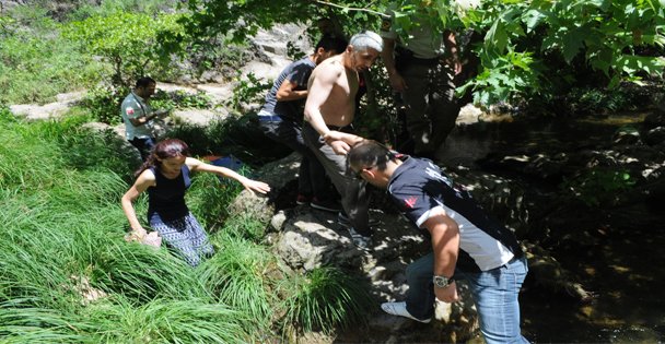 Ballıkayalar'da korku dolu anlar!