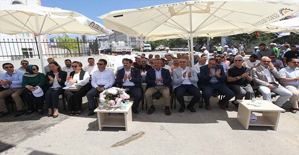 Barış Sosyal Tesisi'nin temeli dualarla atıldı