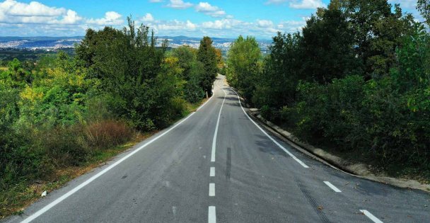 Başiskele İstiklal Ve Cumhuriyet'te Yol Çizgileri Çizildi
